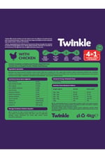 TWİNKLE Twinkle Tavuklu Yetişkin Kedi Maması 4 Kg. (4 in 1)