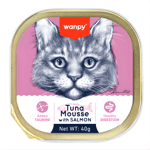 Wanpy Kedi Ton Balıklı & Somonlu Alutray Yaş Mama 40g