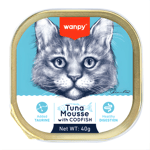 Wanpy Kedi Ton & Morina Balıklı Alutray Yaş Mama 40g