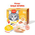 Wanpy Tavuklu Kaşıklı Kedi Ödül Kreması 10*16 gr