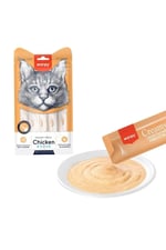 Wanpy Tavuklu Yengeçli Sıvı Kedi Ödül Maması 5x14gr