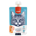 Wanpy Taze Tavuklu&Havuçlu 10'lu Kedi Et Ezmesi 90 gr