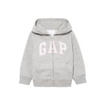 Kız Bebek Gap Logo Fermuarlı Kapüşonlu Sweatshirt 