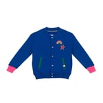 Kız Çocuk Rainbow Dreams Bomber Jacket - Mavi