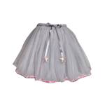Kız Çocuk Tütü Etek Grey Sequin 