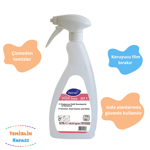 Diversey Clonet D7.1 Hijyenik Genel Temizlik Spreyi – 750 ml 6'lı Set