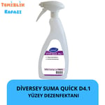 Diversey Suma Quick D4.1 Alkol Bazlı Yüzey Temizleyici