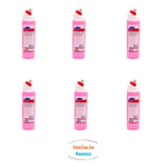 Diversey Taski Clonet Extra W41 Klozet ve Tuvalet Temizleyici – 750 ml x 6'lı Set