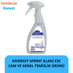 Diversey Taski Sprint Glass E3C Cam Temizleme Ürünü 750 ML