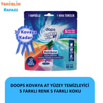 Doops Rainbow Kovaya At Yüzey Temizleyici Kapsül – 5 Farklı Renk & 5 Farklı Koku (15 Adet)