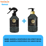 Mabel Marseille Bosphorus Lüks Set - Oda Kokusu (Ambiance Spray) & Sıvı Sabun İkili Set