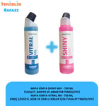Maya Kimya Banyo ve Tuvalet Temizlik Seti | Shiny M41 750 ml + Vitral M6 750 ml