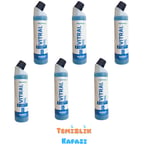 Maya Kimya Vitral M6 Kireç Çözücü ve Tuvalet Temizleyici 750 ml x 6 Adet Ekonomik Paket
