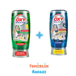 Mr. Oxy Maxima Bulaşık Deterjanı Seti - Limon Kokulu 500 ml + Yaban Mersini Kokulu 500 ml (Sık-Bırak Kapak)