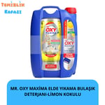 Mr. Oxy Maxima Yedek Dolum Şişeli Bidon Limon Kokulu (3500 + 500ml)