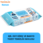 Mr. Oxy Kireç & Banyo Yüzey Temizlik Havlusu