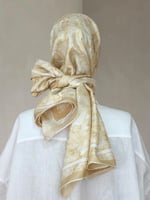 MAHRU ŞAL %100 TWİLL İPEK 70X190 cm