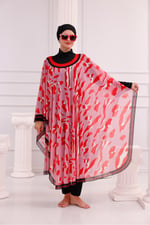 Kimono Pareo - Tesettür Pareo - Fethiye Model 240x135 Cm