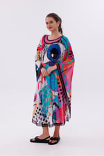 Kimono Pareo - Tesettür Pareo - Fethiye Model 240x135 Cm