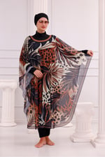 Kimono Pareo - Tesettür Pareo - Fethiye Model 240x135 Cm