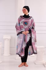 Kimono Pareo - Tesettür Pareo - Fethiye Model 240x135 Cm