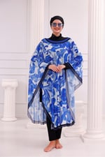 Kimono Pareo - Tesettür Pareo - Fethiye Model 240x135 Cm