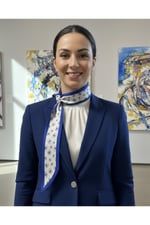 Kırmızı Leopar Şeritli Fular Bandana Estascarf 7,5x100cm