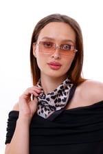 Leopar Desenli Fular Estascarf