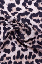Leopar Desenli Fular Estascarf