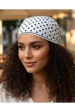 Pembe Kalp Fular Bandana Estascarf 48x48 Cm