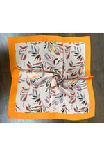 Pembe Kalp Fular Bandana Estascarf 48x48 Cm