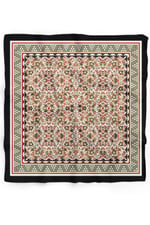 Pembe Kalp Fular Bandana Estascarf 48x48 Cm