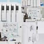 Brother 2504D 3-4 İplik Overlok Makinesi