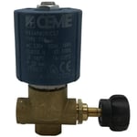 CEME Ütü Solenoid Valf 1/4” (2 Yollu – Ayarlı – Büyük Soketli) – 9934