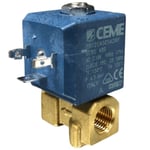 CEME Ütü Solenoid Valf 1/4” (Ayarsız) – 6612 (TY 70006/AE)