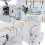 Janome 2000CPX Coverpro Ev Tipi Reçme Dikiş Makinesi