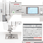 Janome MC6700 Elektronik Dikiş Nakış Makinesi