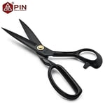 Pin-1084 Siyah Saplı Somunlu Kumaş Kesim Makası – 8″ (21 cm) | Profesyonel Kesim