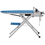 SilterSM/PSA 2101 ADHarmony SM/PSA 2101 AD Katlanabilir Kazanlı ve Fanlı Ütü Masası – 1 Lt Dar Tip, Amortisörlü Profesyonel Model