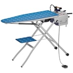 SilterSM/PSA 2150 ADHarmony SM/PSA 2150 AD Katlanabilir Kazanlı ve Fanlı Ütü Masası – 5 Lt Dar Tip, Amortisörlü Profesyonel Model