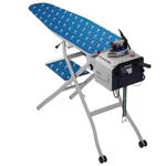 SilterSM/PSA 2150 ADHarmony SM/PSA 2150 AD Katlanabilir Kazanlı ve Fanlı Ütü Masası – 5 Lt Dar Tip, Amortisörlü Profesyonel Model