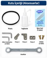 Yuki GK9-390 Şarjlı Çuval Ağzı Dikiş Makinesi 2600 mAh