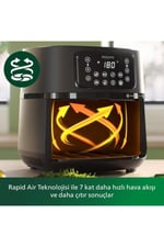 Philips Airfryer 5000 Serisi Xxl Connected Hd9285/96 Wi-fi Pişirme Tepsisi Ve Izgara Plaka Hediyeli