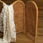OWI WOVEN MINI DIVIDER – El Yapımı Rattan Mini Paravan (Aksesuar & Dekor)