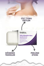 SARYA Kojik Asit Içerikli Leke Ve Beyazlatıcı Sabun 100 gr (Arbutin, Salisilik asit, Vitamin E)
