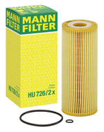 MAN-HU 726/2 x Yağ Filtresi LT35 CRAFTER GOLFIV BORA  074115562