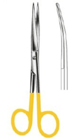 Grazil Operasyon Makası Keskin/Keskin Eğri 14.0cm TC