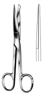 İnsizyon Makas  Düz 13cm