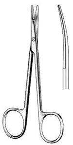 Kilner (Ragnell) Makas Eğri 15cm