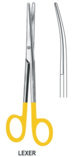 Lexer Operasyon Makası Eğri 16cm TC